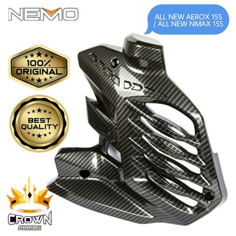 Cover Radiator Carbon Nemo All New Aerox 155 / All New Nmax 155 Nemo