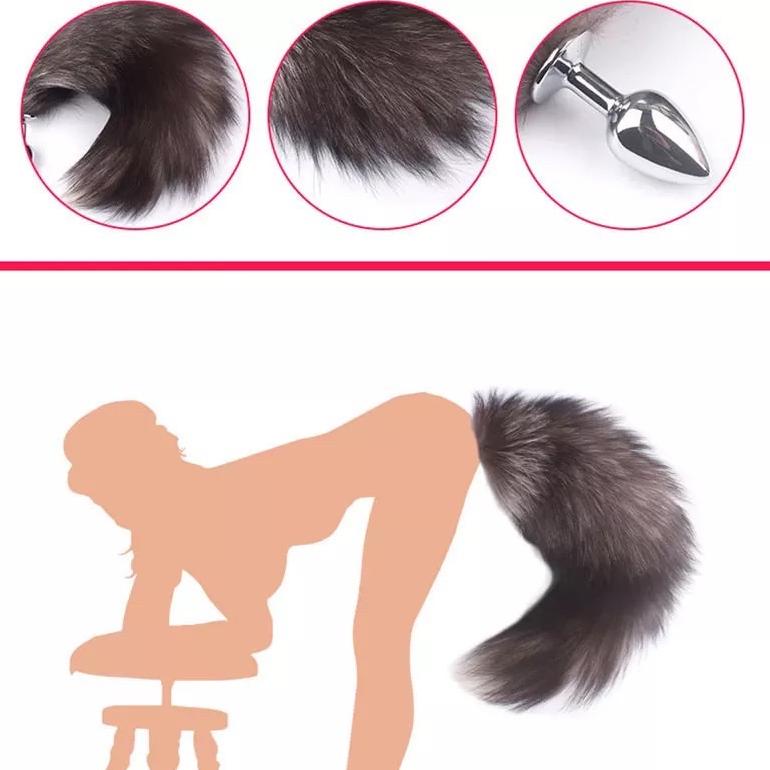 

Metal fox tail