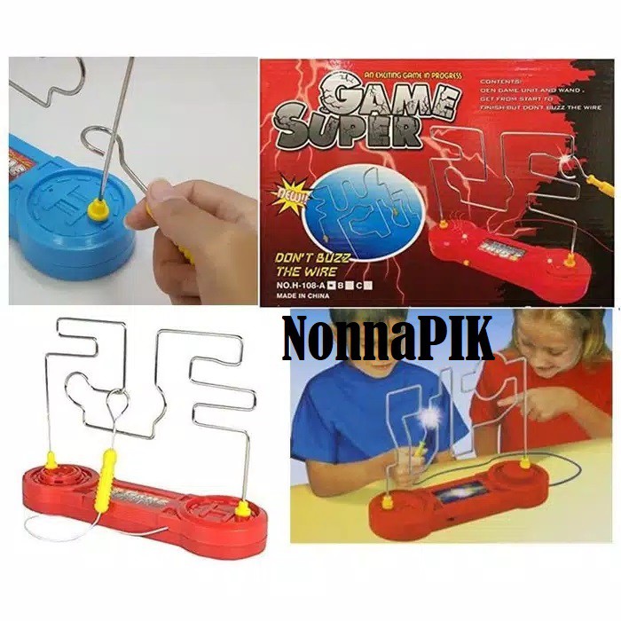 Mainan Game Super Buzz Wire No.108B