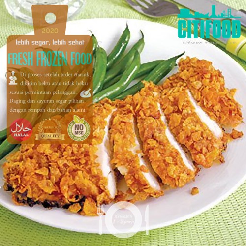 

Cornflakes Chicken Katsu | Tori Katsu Cornflakes | Frozen
