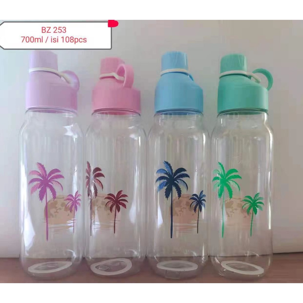 Botol minum 700ml gambar pohon kelapa bz-253
