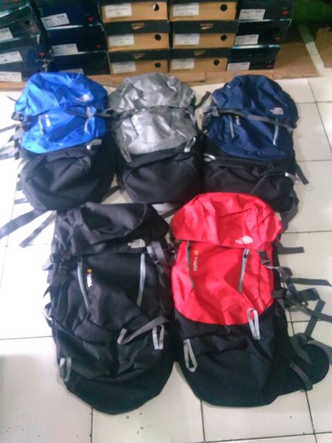 Carrier tnf terra 48L, tas gunung, tas ransel Carier the north face terra 48L