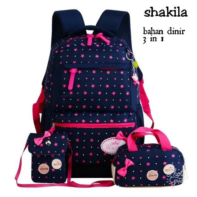 Tas Sekolah Anak Gendong Karakter Kartun Hello Kitty