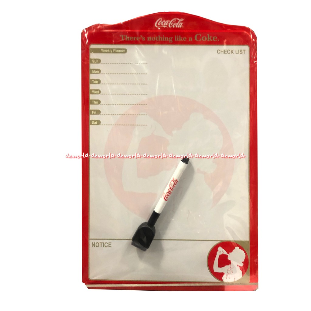 Coca Cola Papan Tulis Dilengkapi Dengan Spidol Papan Berjalan White Board