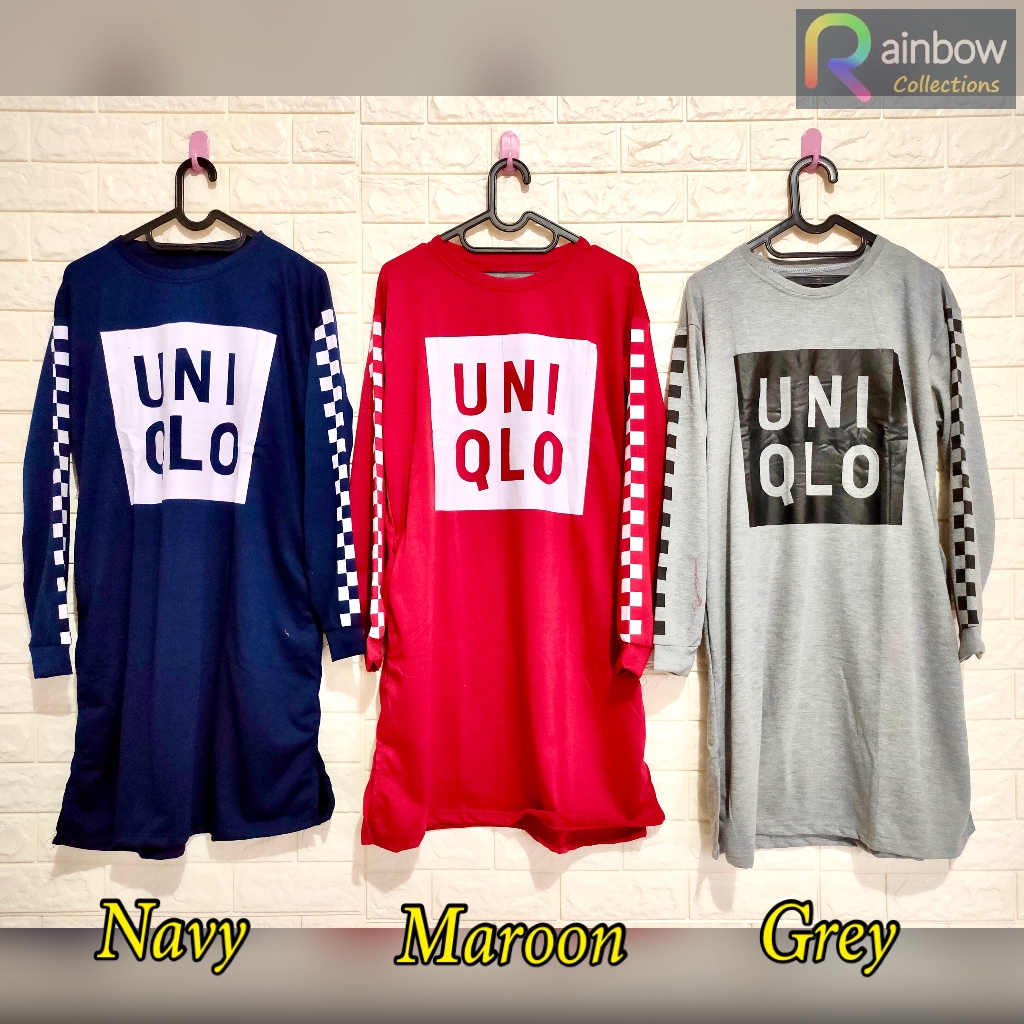 TUNIK UNI - BAHAN BABY TERRY TEBAL DAN HALUS