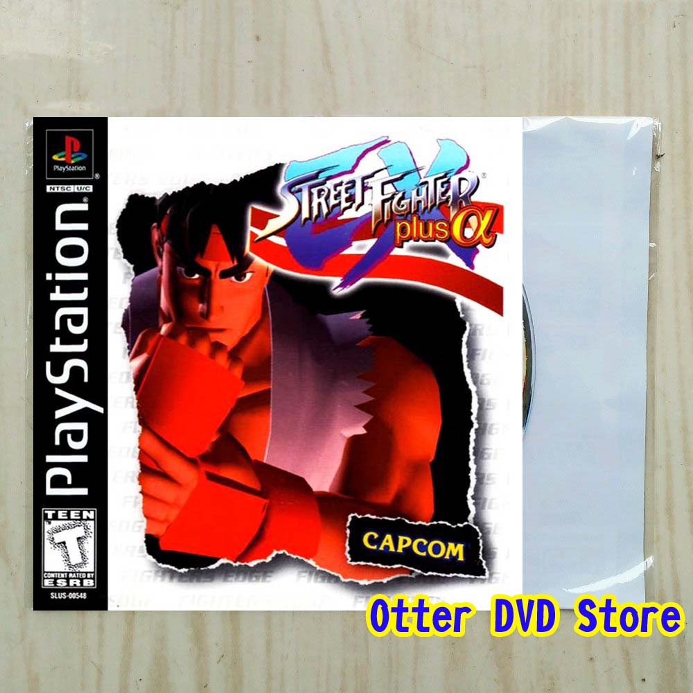 Kaset CD Game Ps1 Ps 1 Street Fighter EX Plus Alpha
