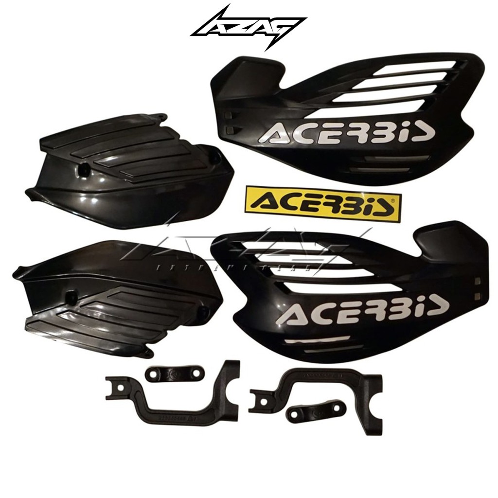 HANDGUARD ACERBIS X FORCE ORIGINAL HITAM KLX DTRACKER CRF