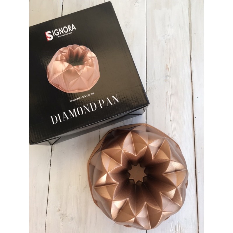 TERMURAH Signora Diamond Cake Pan / Loyang Kue / Loyang Sultan / Cetakan Kue