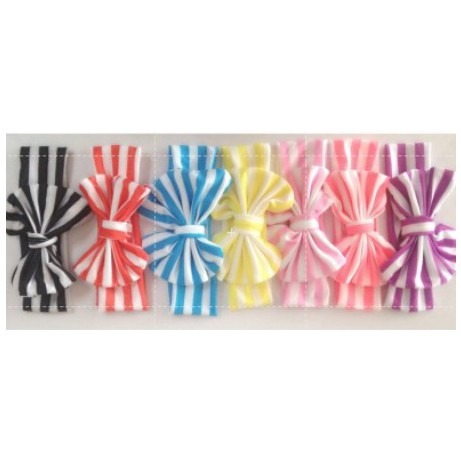 Kiddiwear Bandana Turban Bayi Anak / Bando Anak Bayi | Baby Headband Silang Stripe Pita