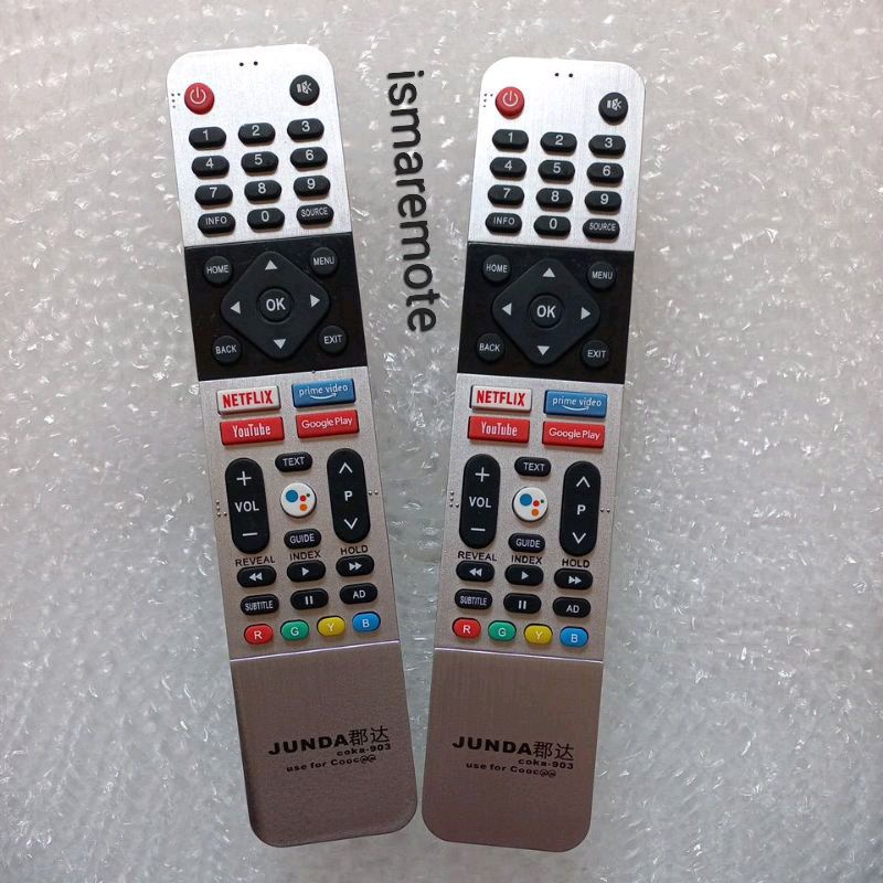 REMOTE REMOT TV Coocaa LCD LED TV 43S6G 50S6G 65S6G 32S7G 40S7G