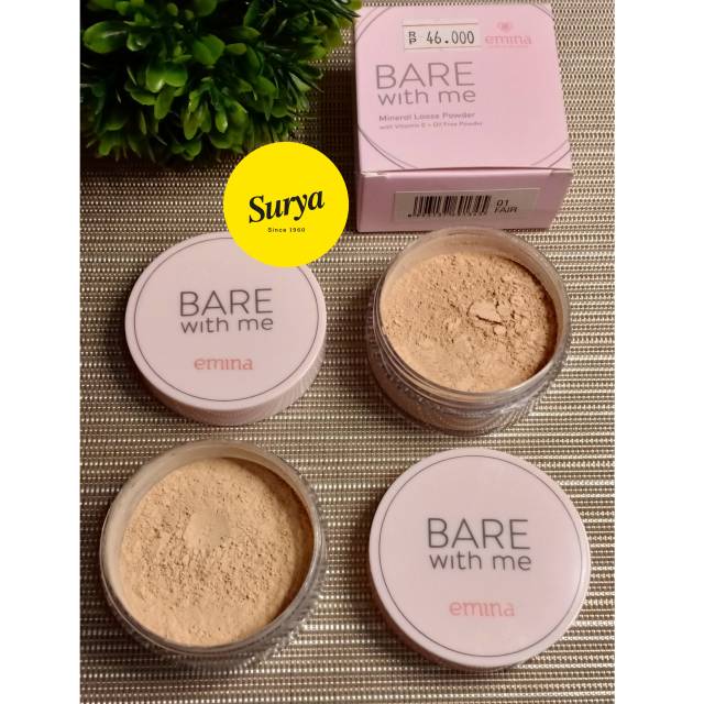 Emina Bare with me mineral  Loose Powder