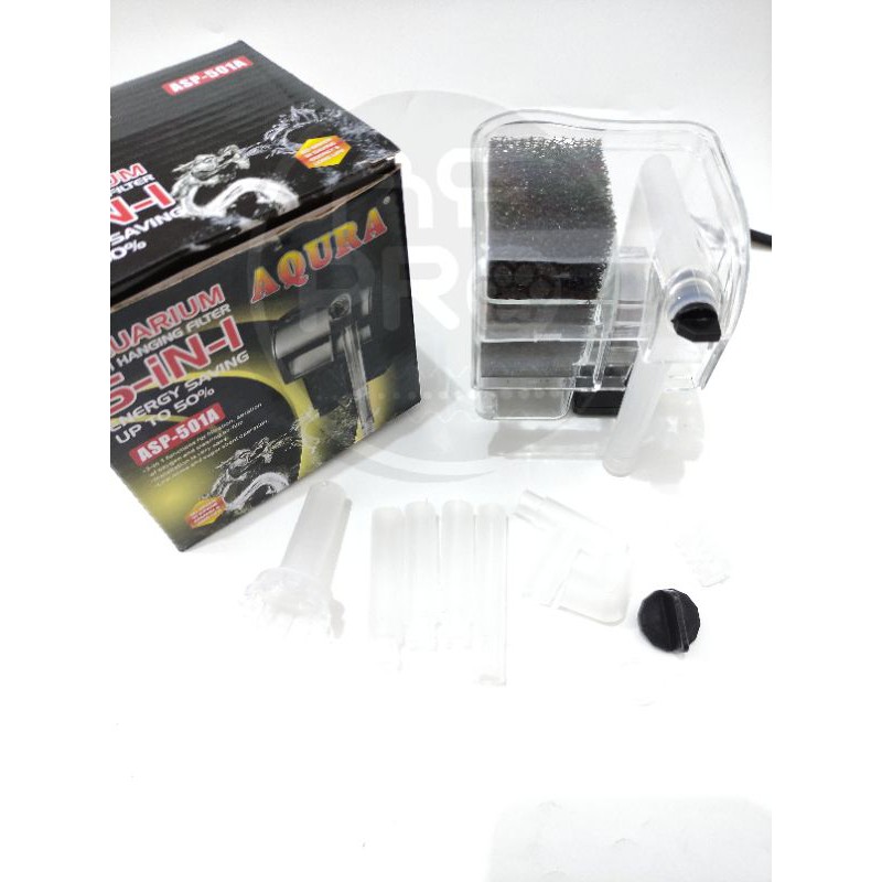 Promo murah pompa aquarium HANGING FILTER AQURA ASP 501A