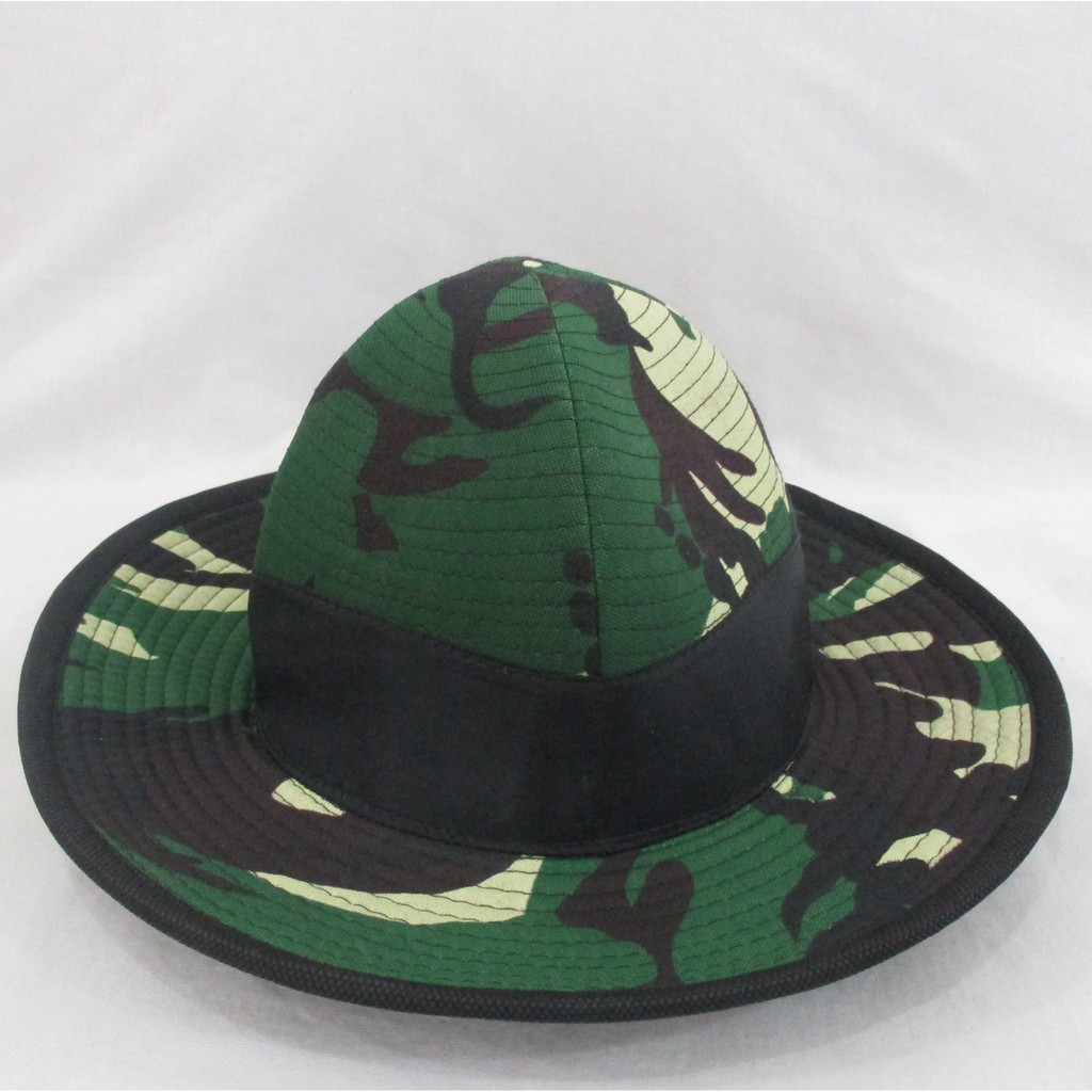Topi Cowboy Koboy Koboi Loreng /Topi Loreng ABRI