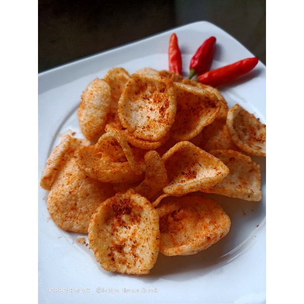 

Kerupuk Singkong Pedas Gurih