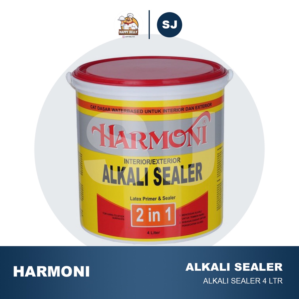 WALL SEALER HARMONI / SEALER TEMBOK / CAT DASAR TEMBOK / ALKALI SEALER 20 KG PAIL