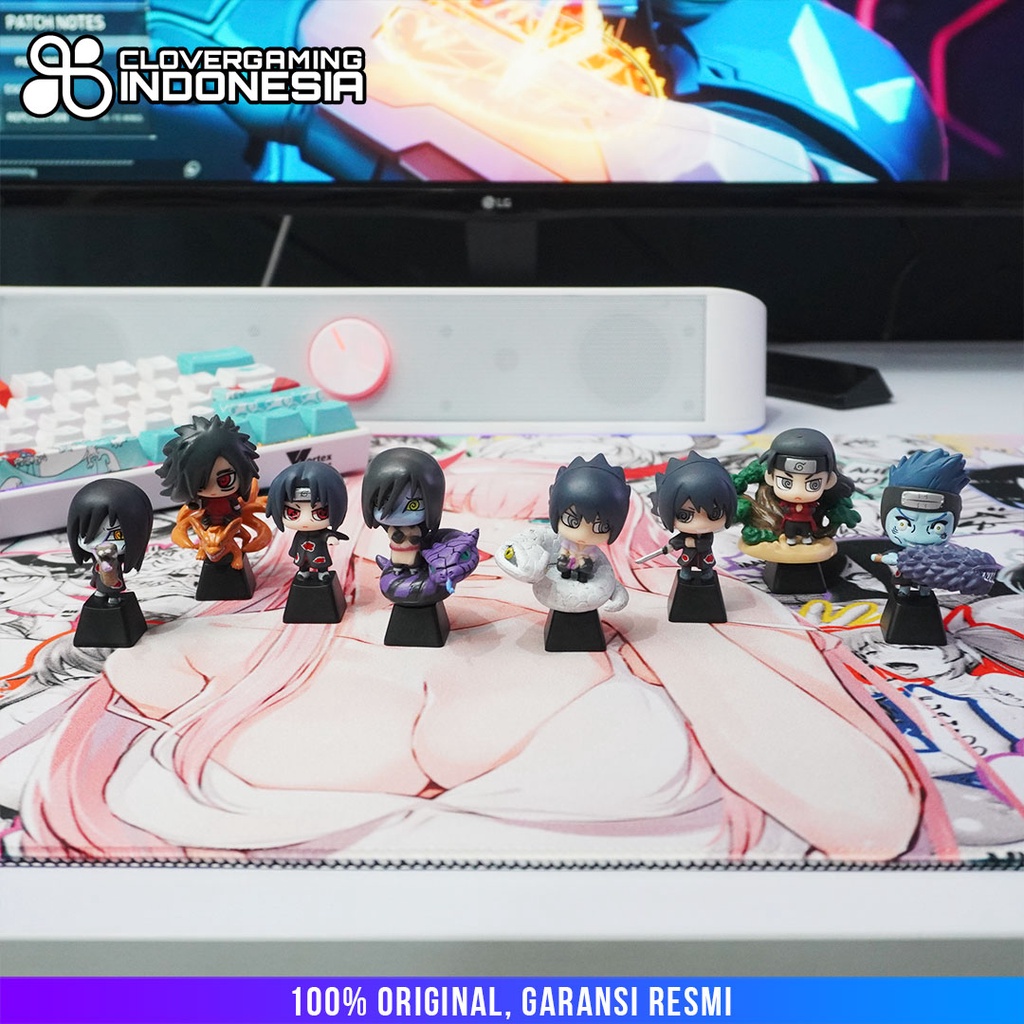 Keycaps Artisan Naruto Sasuke Kakashi Akatsuki for Mechanical Keyboard