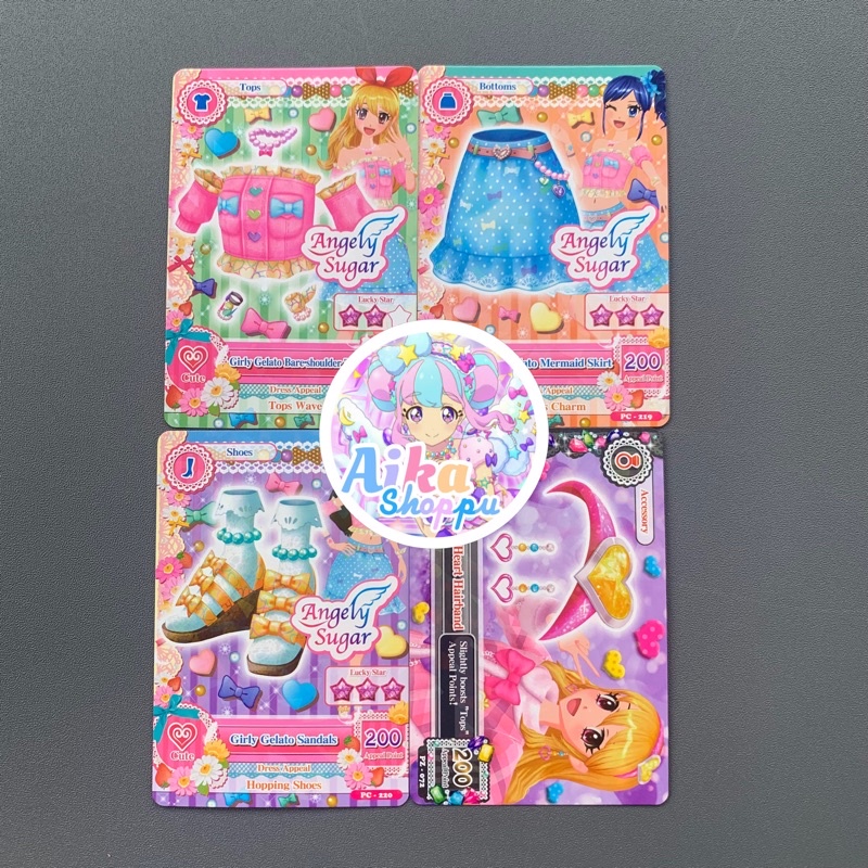 Kartu Aikatsu Card Angely Sugar Promotion Soleil (VERY RARE)