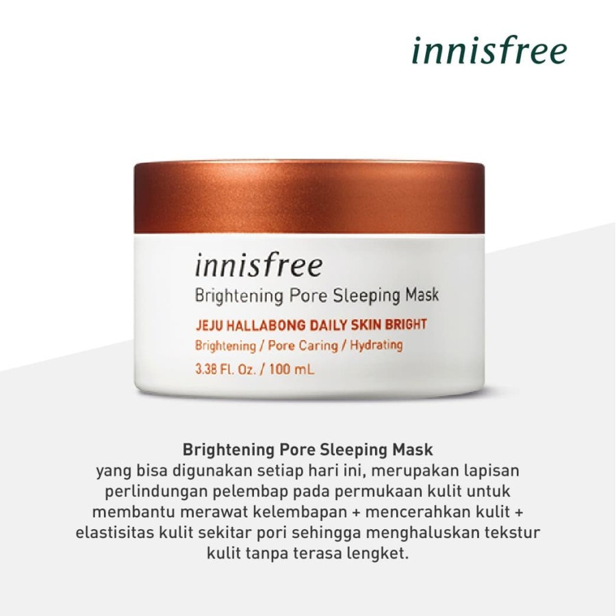 Innisfree Brightening Pore Sleeping Mask 100ML