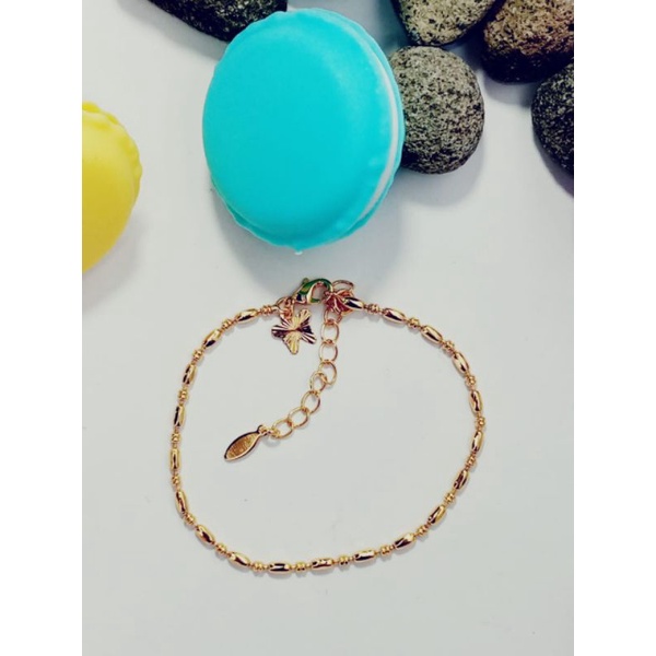 Gelang Xuping Minimalis 99% Mirip Emas Asli Gelang Xuping 24 karat lapis emas