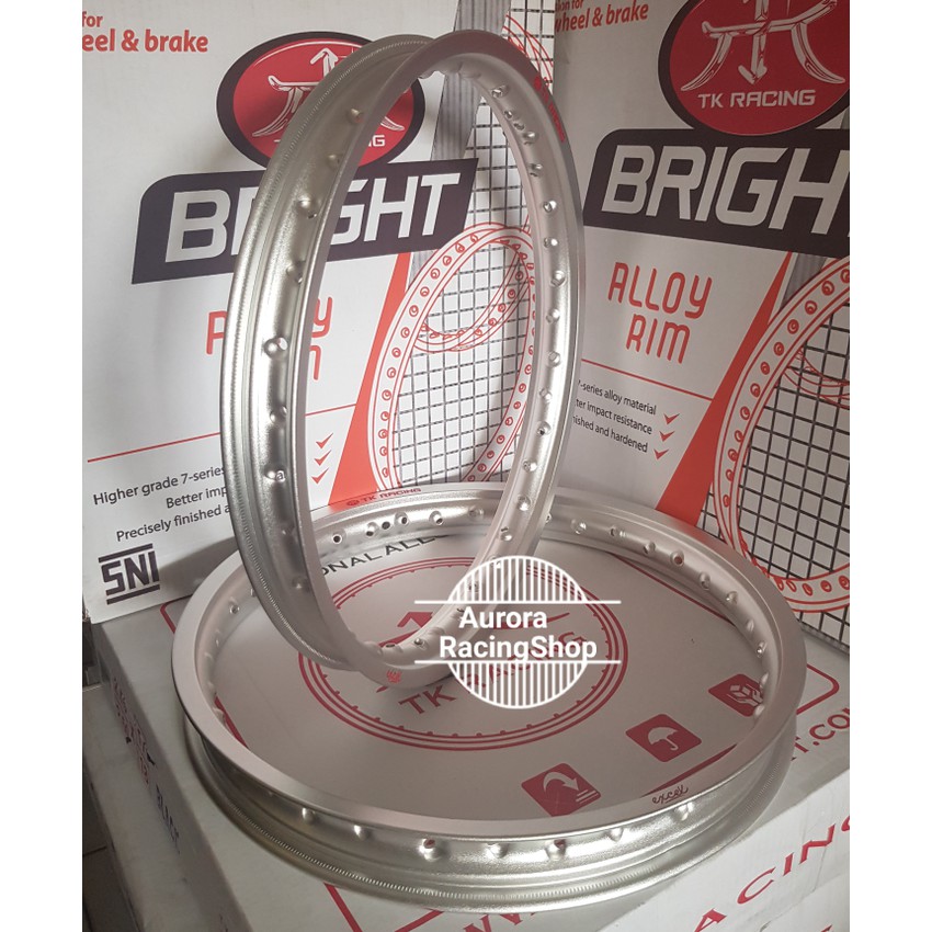 Q.W995 Velg TK Excel Set 17 x 120 140 warna Silver