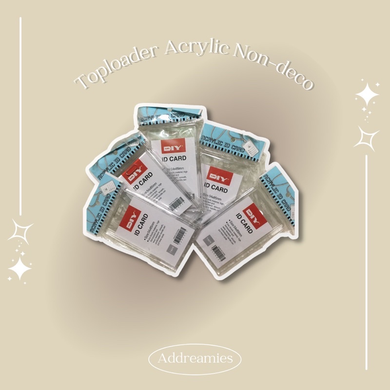 toploader akrilik/ acrylic holder