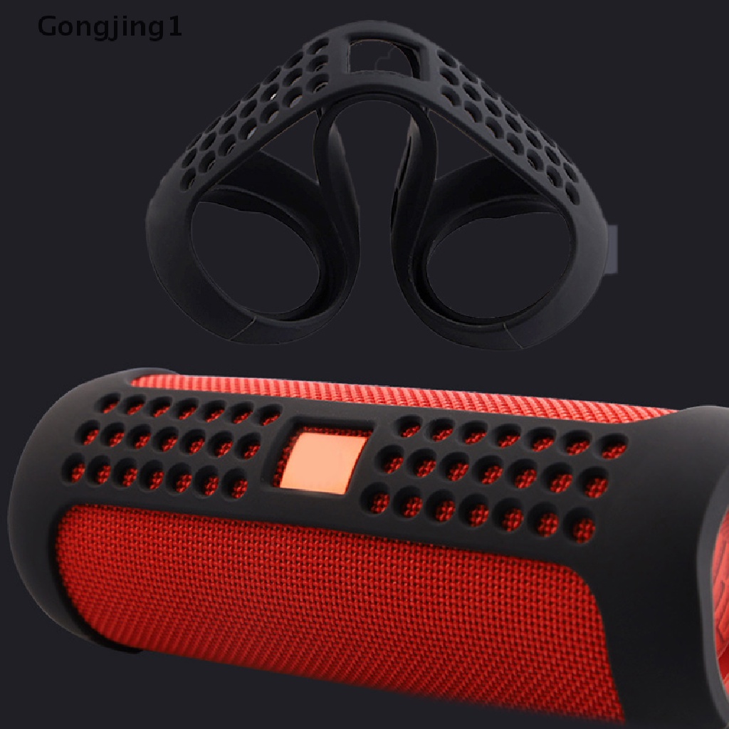 Gongjing1 Casing Pelindung Speaker Bluetooth JBL Flip 5 Bahan Silikon