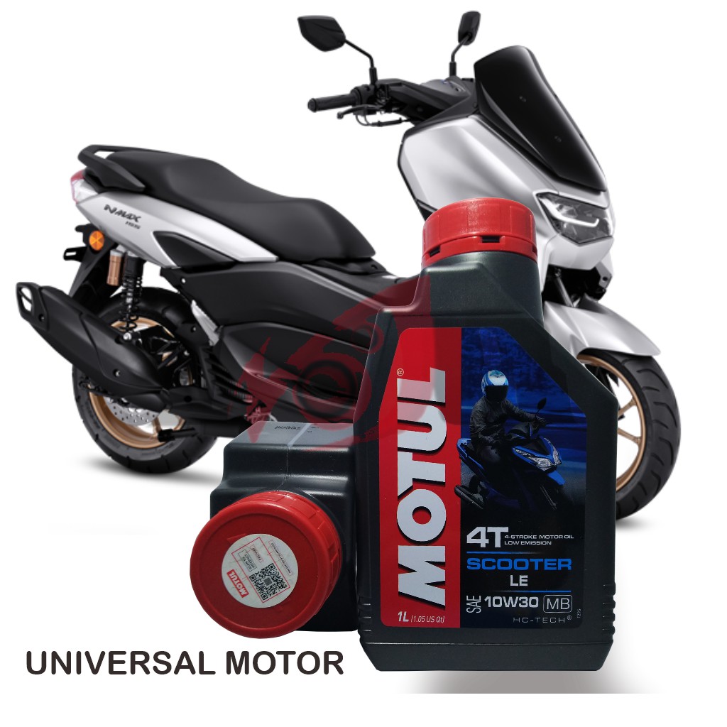 Motul 1L Scooter 4T LE 10w30 Oli Motor Matic Oil Matik 1 Liter