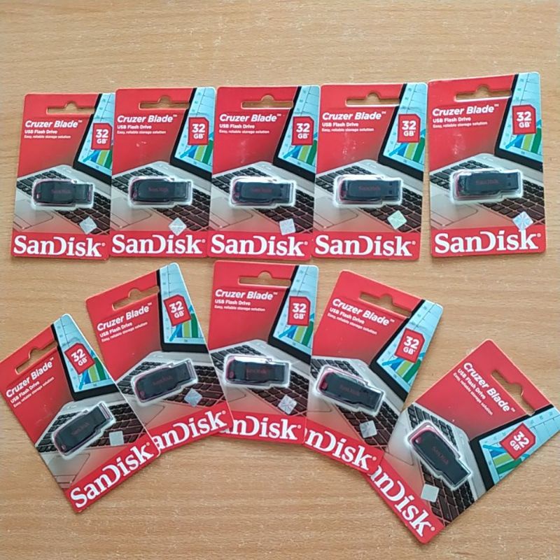 SanDisk Cruzer Blade USB Flash Drive 32GB (SDCZ50-032G)