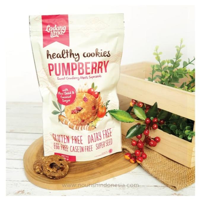 

Diskon Ladang Lima, Gluten Free Pumpberry Cookies (180 gr) Diskon