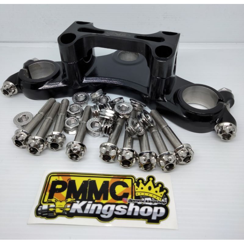 Baut & Mur Probolt Stainless Segitiga atas RXKING Lama atau Lawas