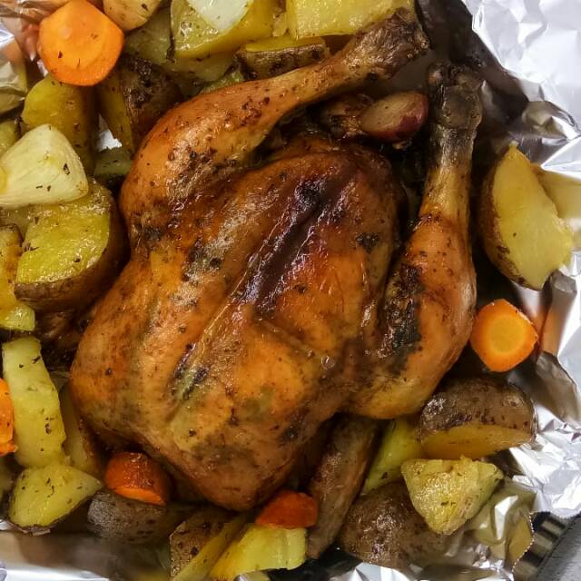 

Ayam panggang (Roast chicken)