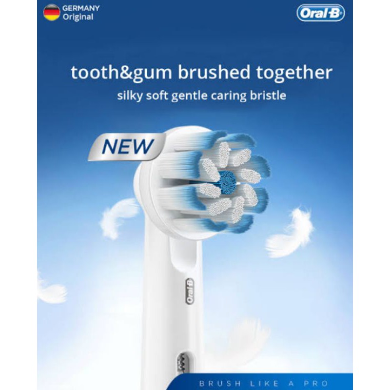 REFILL Sikat Gigi Elektrik Oral B Braun SENSI ULTRATHIN