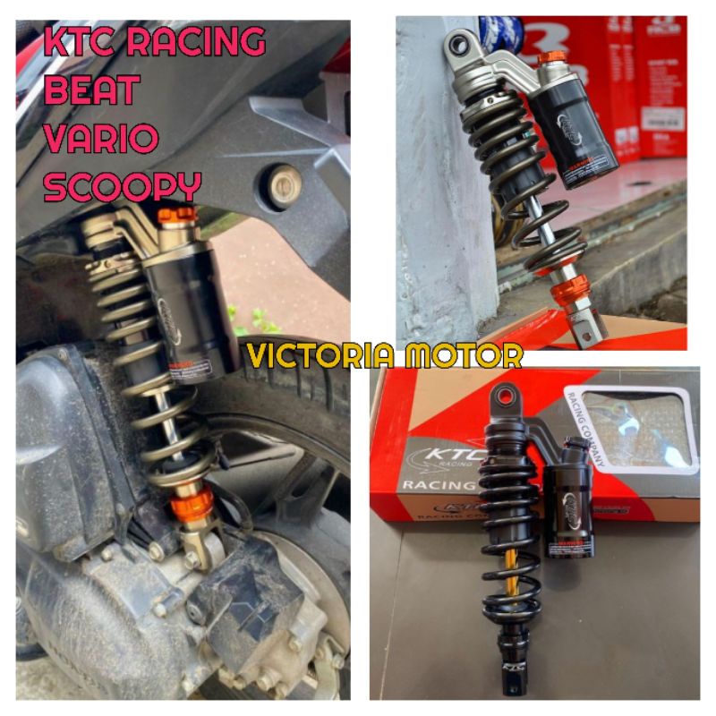 Shock Shockbreker ktc extreme Vario Beat Scoopy Black series 325 MM Original By Ktc Racing