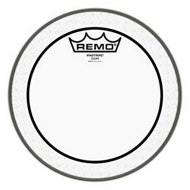 Drum Head f/Quint Tom (Remo) Pinstripe Clear