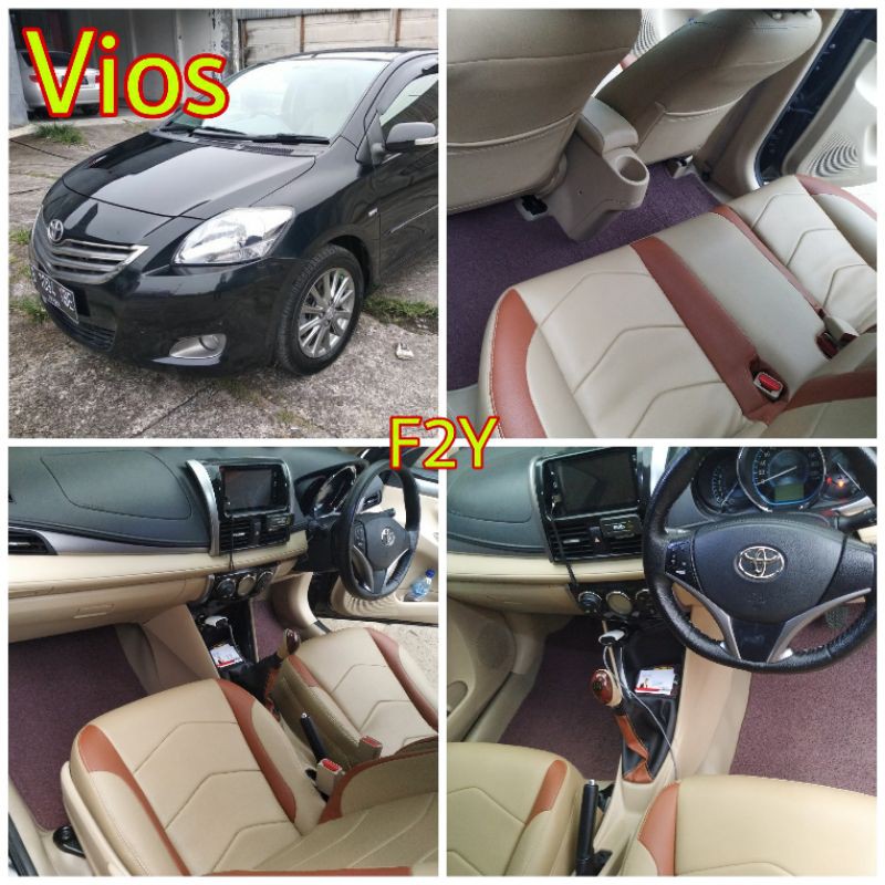 Karpet Mobil Mie Bihun TOYOTA VIOS Full Set Bagasi