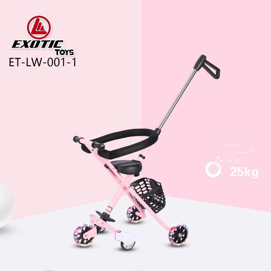 [BEBIBELLE] TERBARU KERETA DORONG RODA 5/STROLLER EXOTIC/LW001