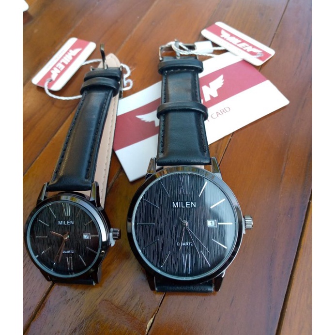 jam tangan MILEN Couple(kapelan)pria&wanita (bisa satuan)