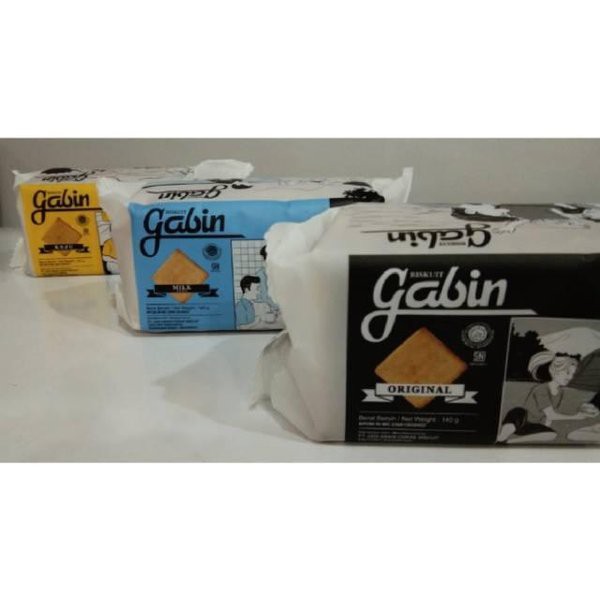 

Nissin Gabin Milk / Original / Keju 140 gr