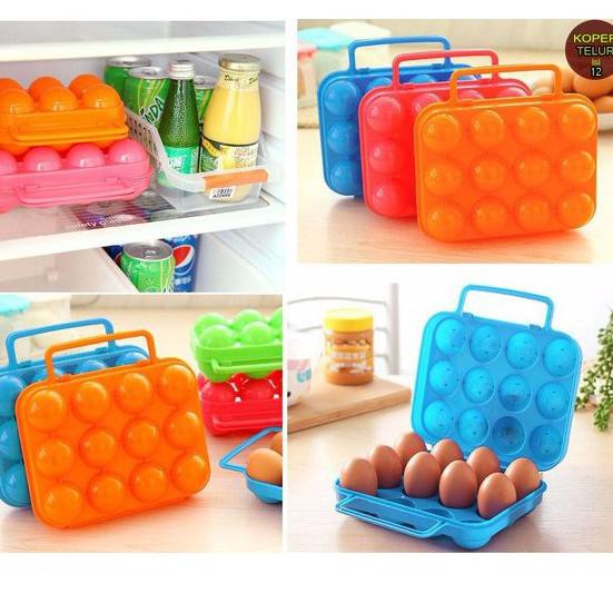✹QYS Tempat telur holder isi 12 egg holder box telur ✹ ★★★★