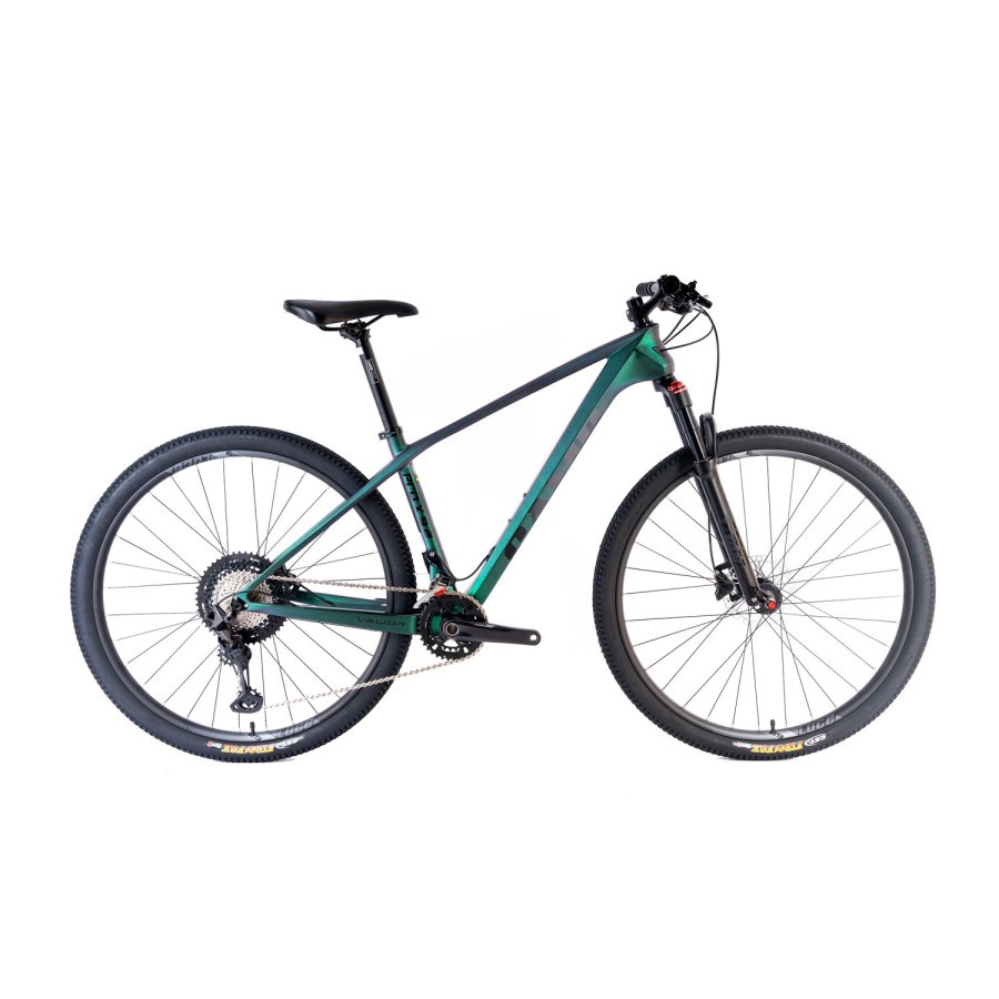 Sepeda Gunung Camp MTB Velior 2 X 12 Speed - Rainbow Green 29 INCH 12SPEED