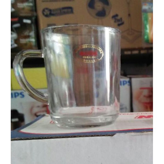 Super Gelas Cangkir Gagang Maxim Tempered Glassware Sale