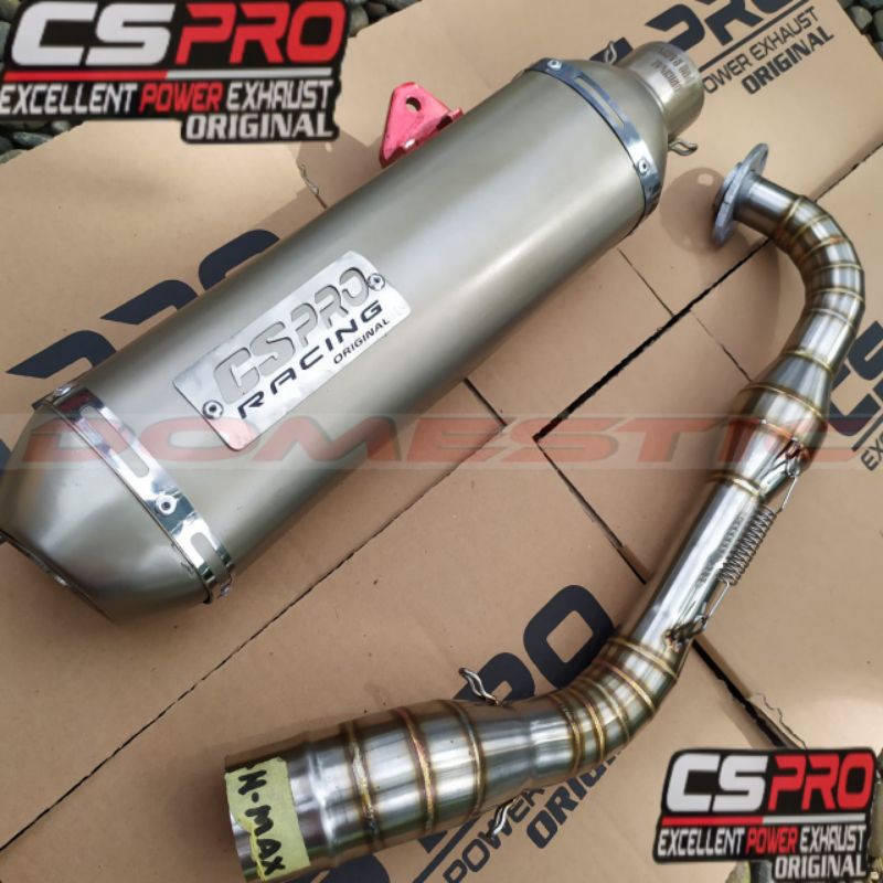 KNALPOT CS PRO ORIGINAL NMAX NMAX NEW 2020 CS PRO ORIGINAL AEROX ADV LEXI PCX