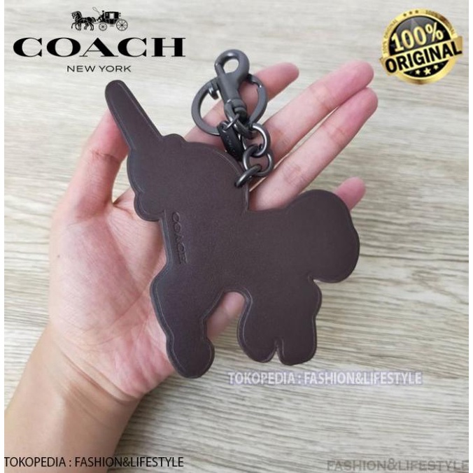 COACH CHARM KEYCHAIN Unicorn Bag Charm 100% ORIGINAL COACH ON SALE