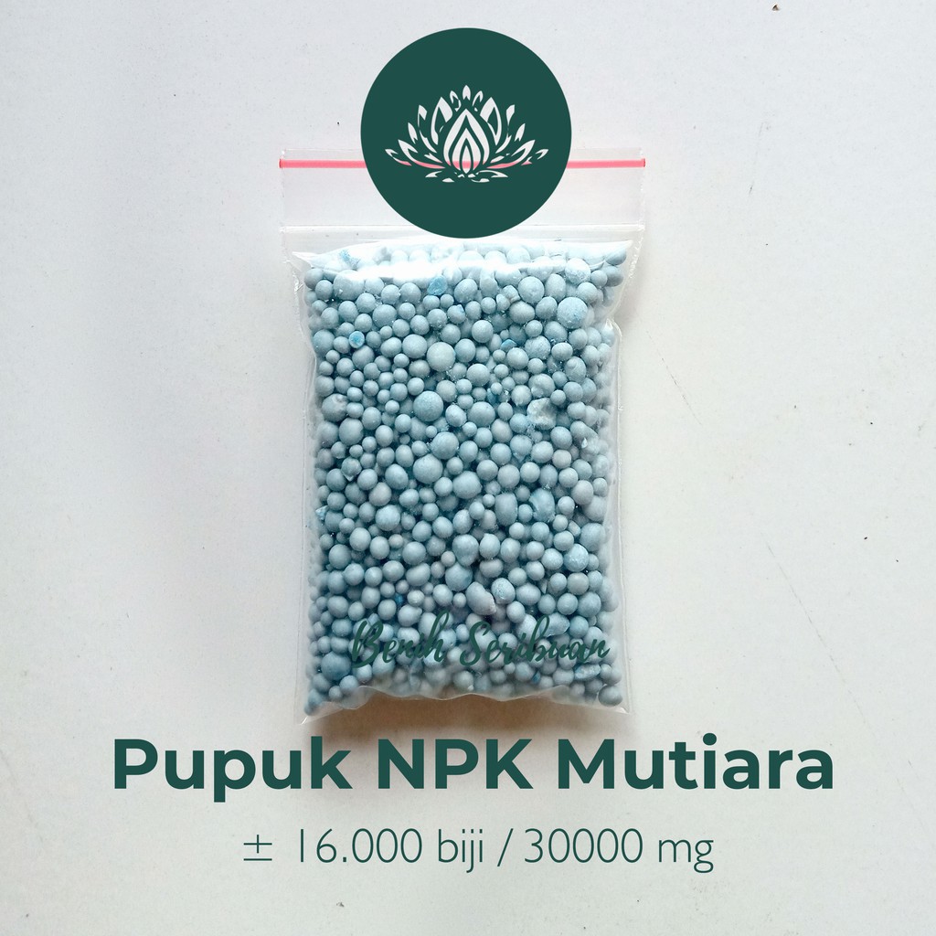 Pupuk NPK Mutiara 161616 Cap Tawon Nutrisi Lengkap Pertumbuhan Pembuahan Bibit Sayuran Bunga &amp; Buah