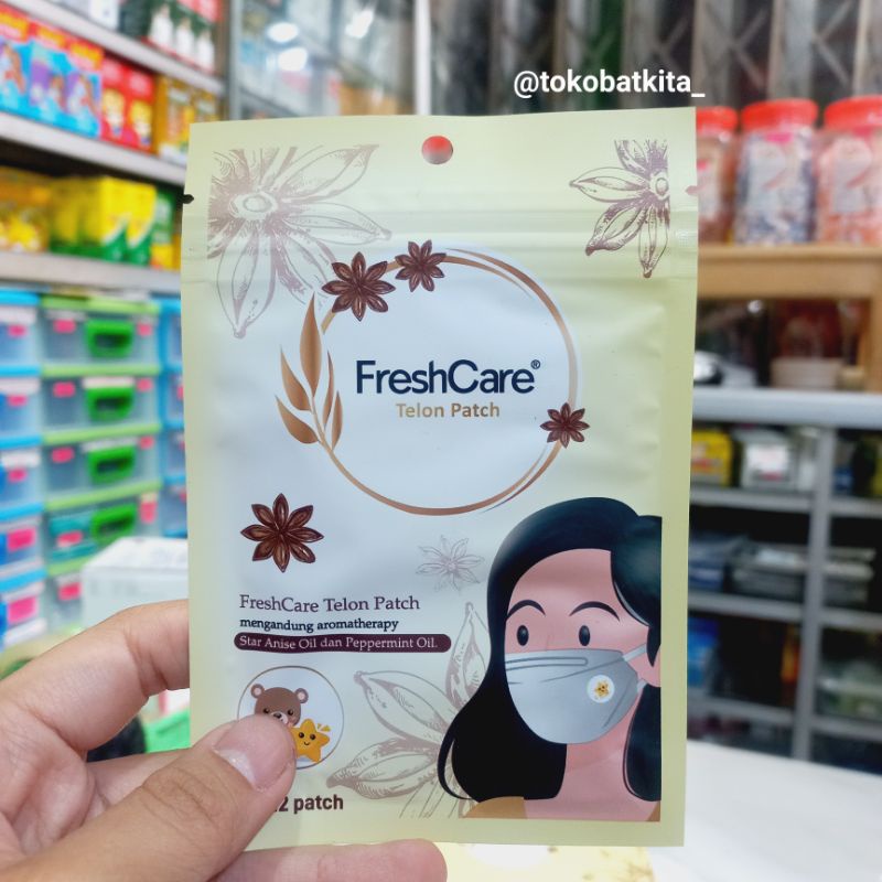 [WANGI MINYAK TELON] FRESH CARE PATCH / FRESHCARE TEMPEL MASKER / MENYEGARKAN PERNAFASAN AROMATHERAP