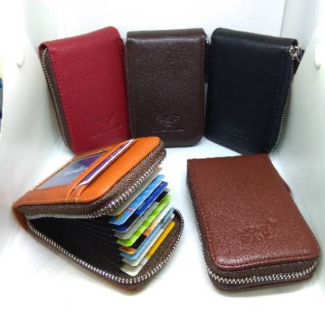 Dompet kartu Dompet kartu kulit tempat kartu card holder 