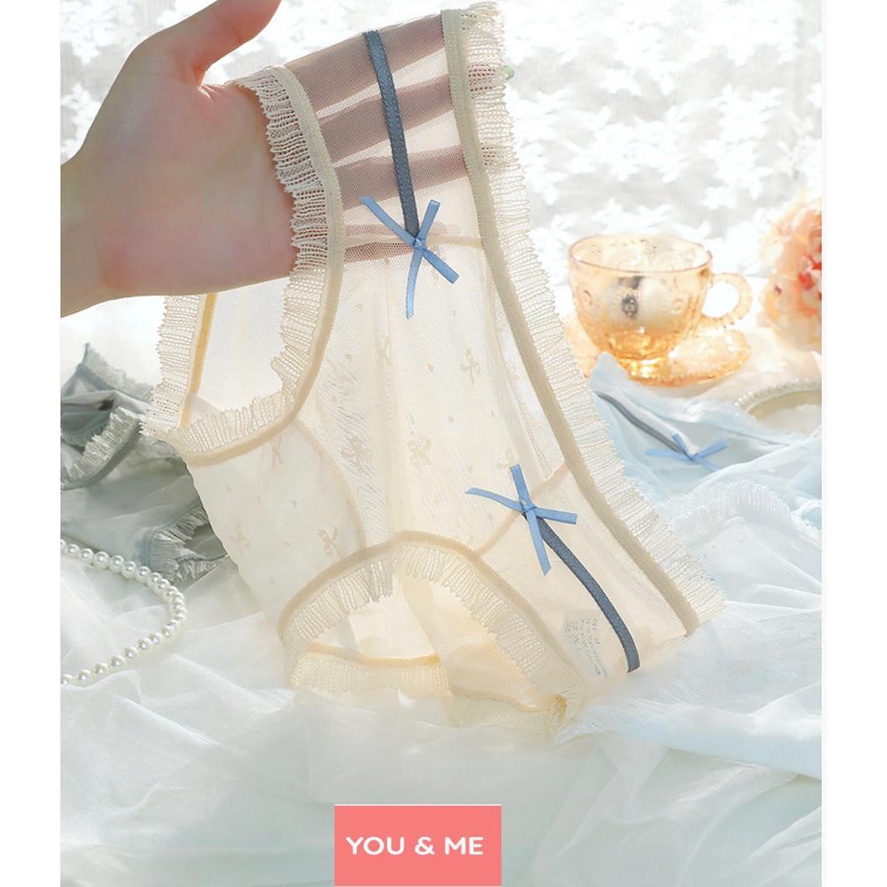 Youandme - Celana Dalam Wanita Dewasa  CD Sexy Musim Panas Renda Tipis