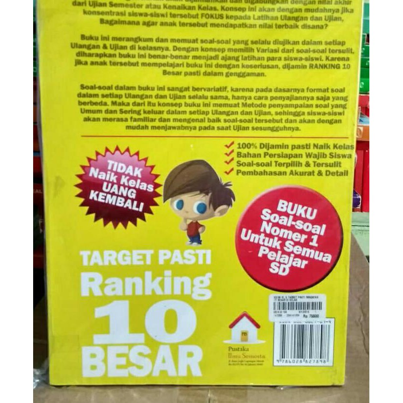 Latihan Soal Target Pasti Rangking 10 Besar Kelas 5 Sd Shopee