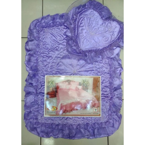 SEPREI PENGANTIN BAHAN SATIN