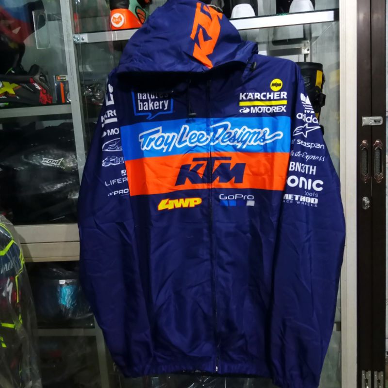 JAKET PARASUT RUNING PRINTING TRAIL MX CROSS RACING
